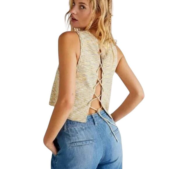 NWT! Free People Best of Us Sweater Tank - Size Large - Picture 1 of 12